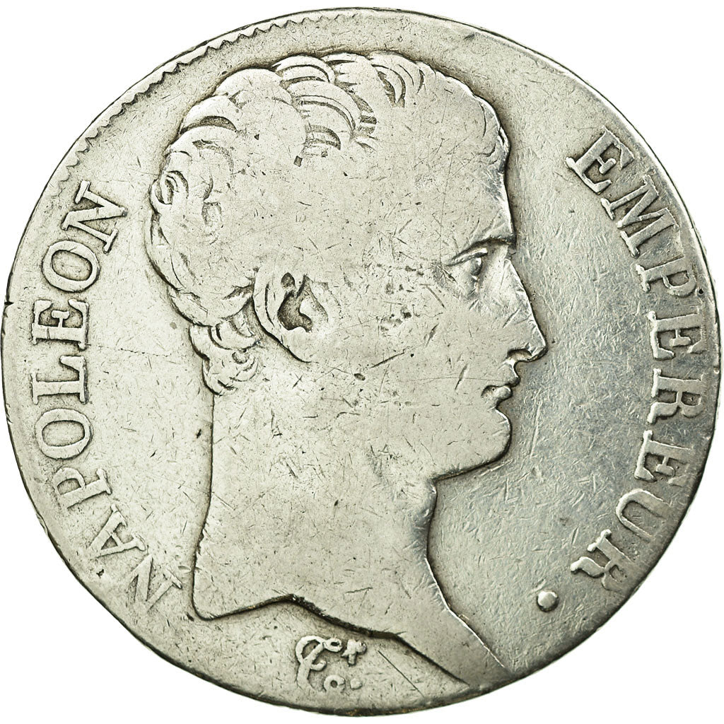 Münze, Frankreich, Napoléon I, 5 Francs, 1806, Bayonne, SGE+, Silber