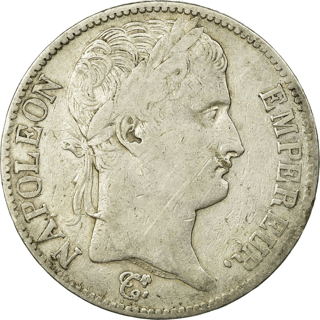 Coin, France, Napoléon I, 5 Francs, 1810, Paris, VF(20-25), Silver, KM:694.1