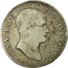 Moneta, Francia, Napoléon I, 5 Francs, An 12 (1804), Toulouse, B+, Argento