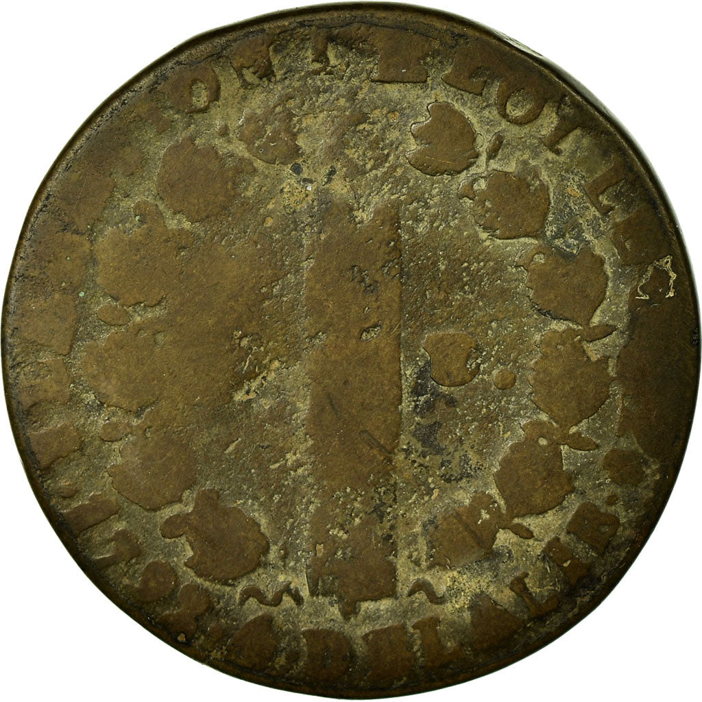 Moneta, Francia, 12 deniers françois, 12 Deniers, 1792, Limoges, B+, Bronzo