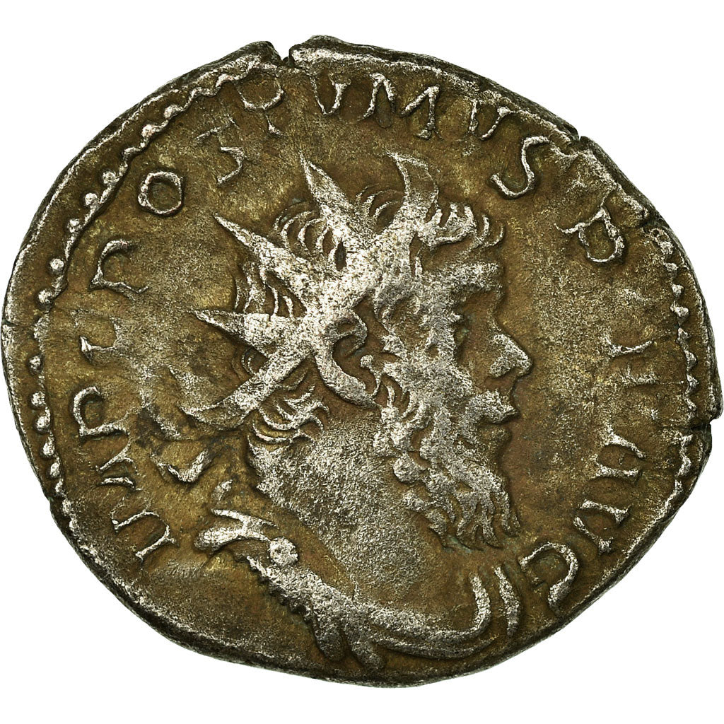 Coin, Postumus, Antoninianus, 260-269, Trier or Cologne, EF(40-45), Billon