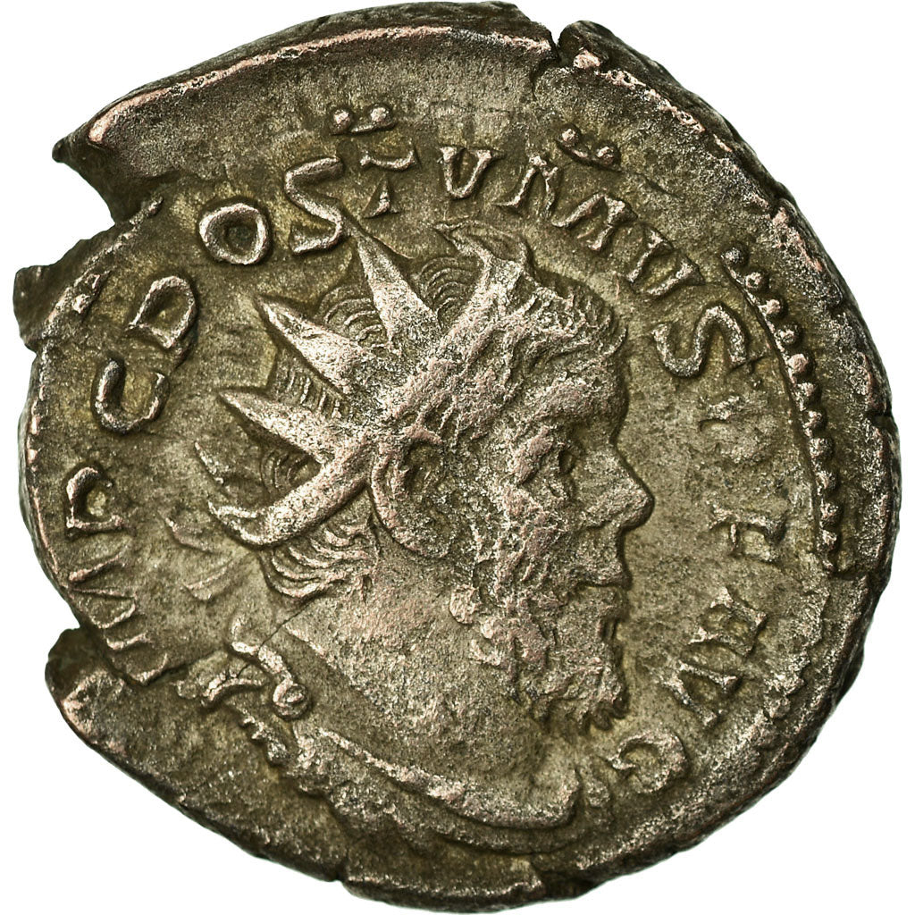 Moneda, Postumus, Antoninianus, 260-269, Trier or Cologne, MBC+, Vellón, RIC:73