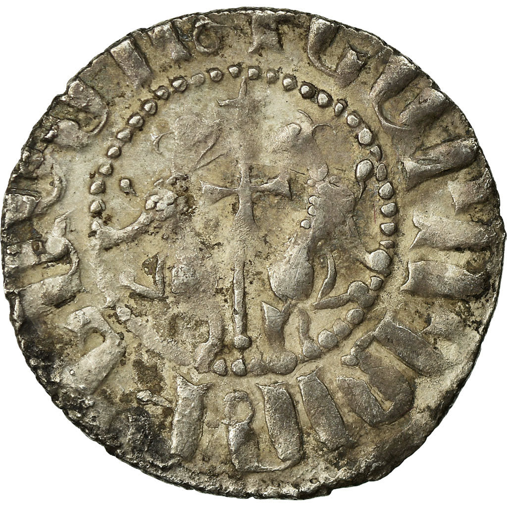 Coin, Armenia, Levon I, Tram, 1198-1219 AD, VF(20-25), Silver