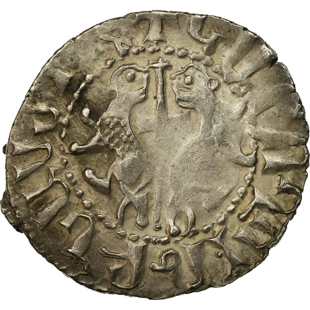 Coin, Armenia, Levon I, Tram, 1198-1219 AD, VF(30-35), Silver