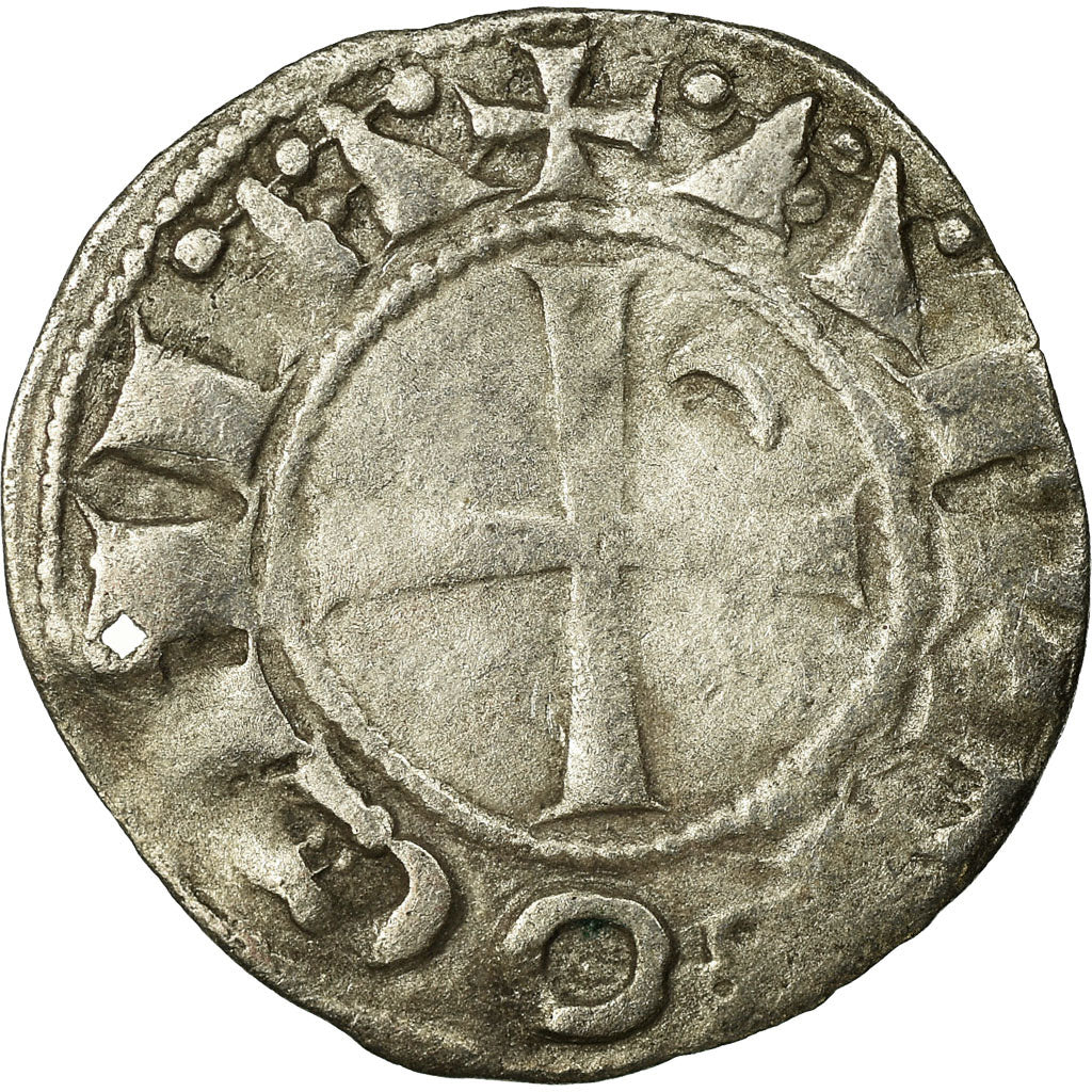 Coin, Turkey, Crusader States, Denier, 1163-1201, Antioch, VF(30-35), Billon