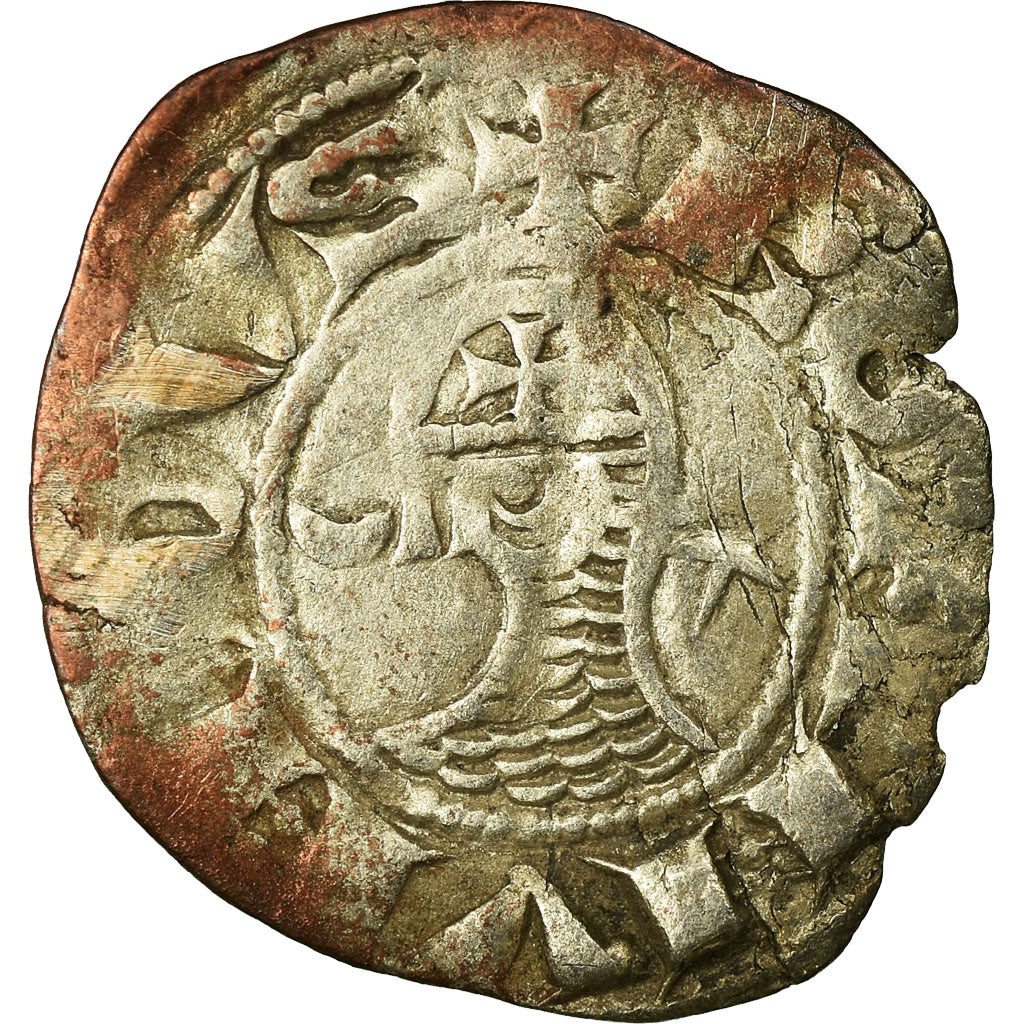 Coin, Turkey, Crusader States, Denier, 1163-1201, Antioch, VF(30-35), Billon