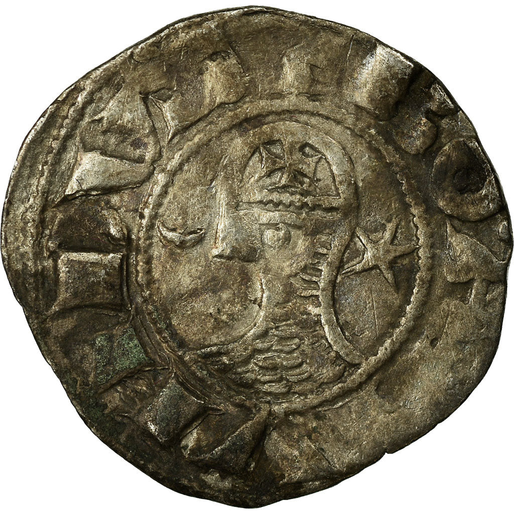 Coin, Turkey, Crusader States, Denier, 1163-1201, Antioch, EF(40-45), Billon