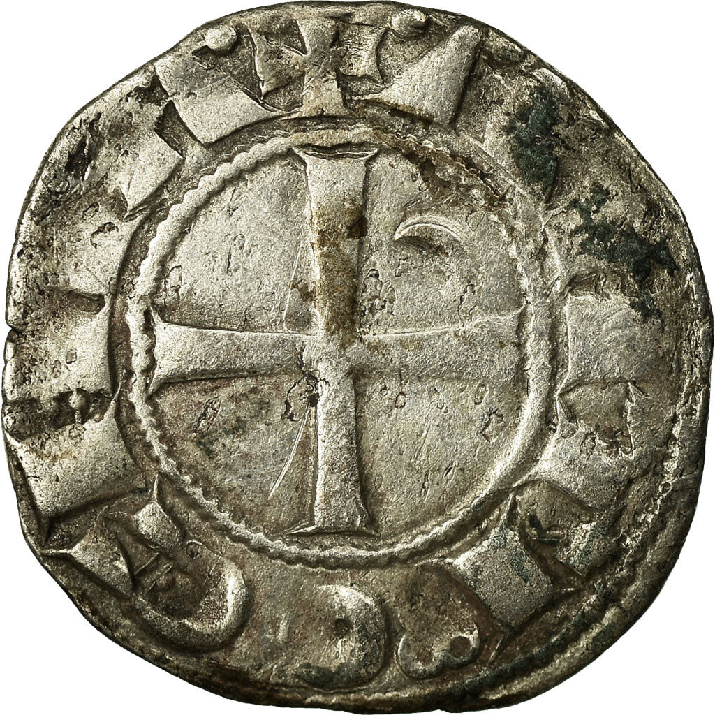 Coin, Turkey, Crusader States, Denier, 1163-1201, Antioch, EF(40-45), Billon
