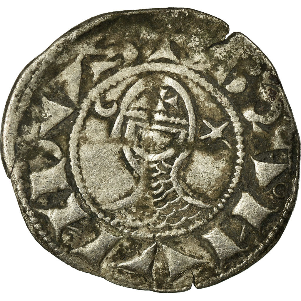 Coin, Turkey, Crusader States, Denier, 1163-1201, Antioch, EF(40-45), Billon