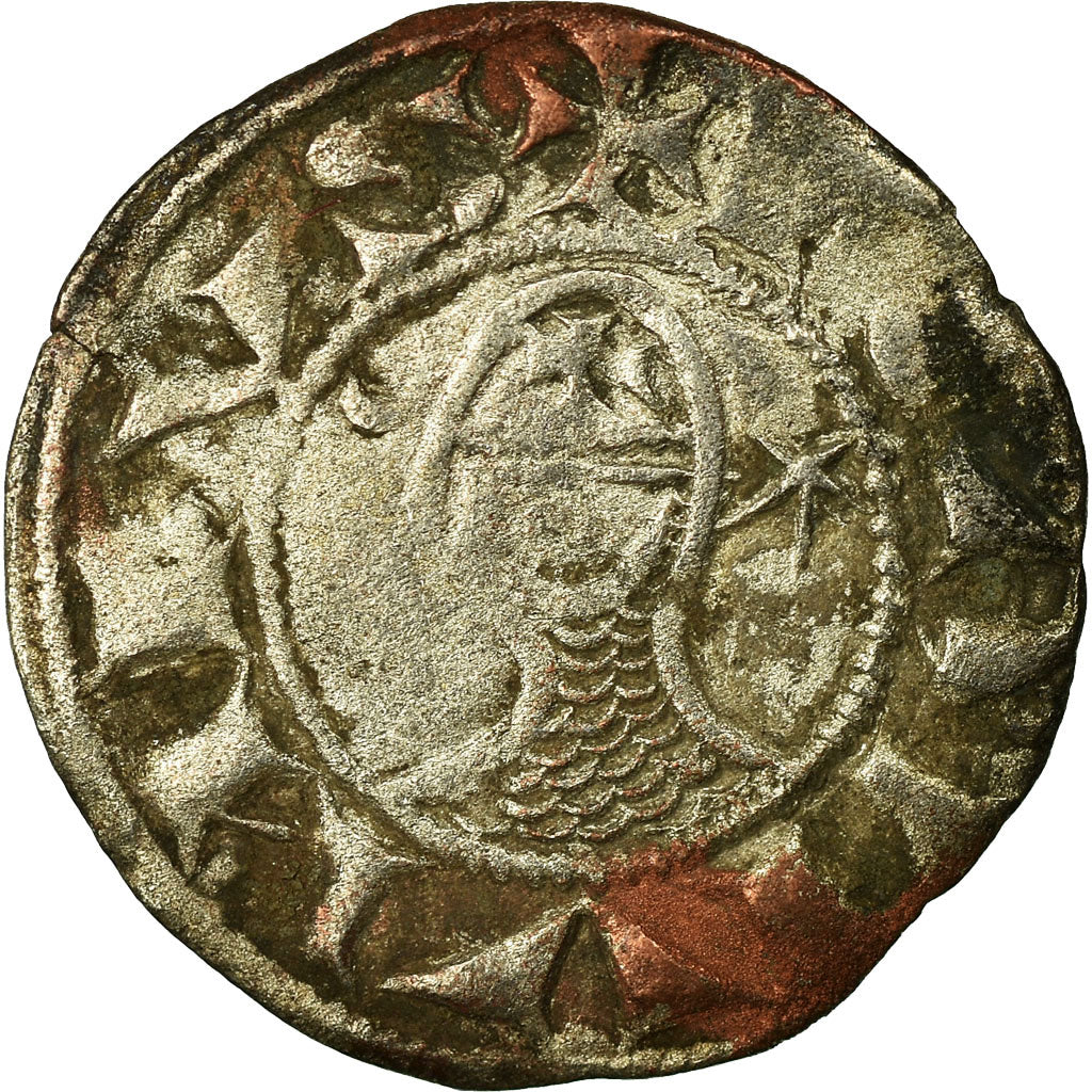 Coin, Turkey, Crusader States, Denier, 1163-1201, Antioch, EF(40-45), Billon