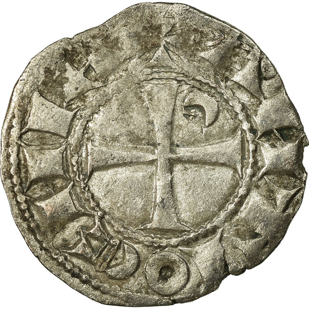 Coin, Turkey, Crusader States, Denier, 1163-1201, Antioch, EF(40-45), Billon
