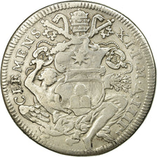 Moneta, DEPARTAMENTY WŁOSKIE, PAPAL STATES, Clement XI, 1/2 Piastra, 1704