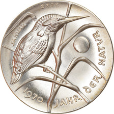 Suisse, Médaille, Année de la Nature, Janvier, Martin-Pêcheur, Fauna, 1970