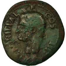Coin, Agrippa, As, Rome, VF(20-25), Bronze, RIC:58