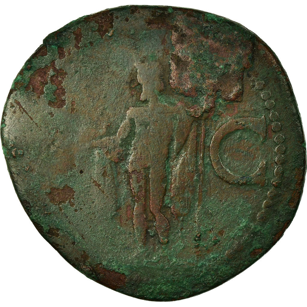 Coin, Agrippa, As, Rome, VF(20-25), Bronze, RIC:58
