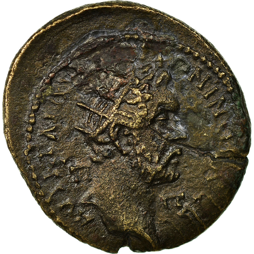 Coin, Antoninus Pius, As, Anazarbus, VF(30-35), Copper, RPC:1207