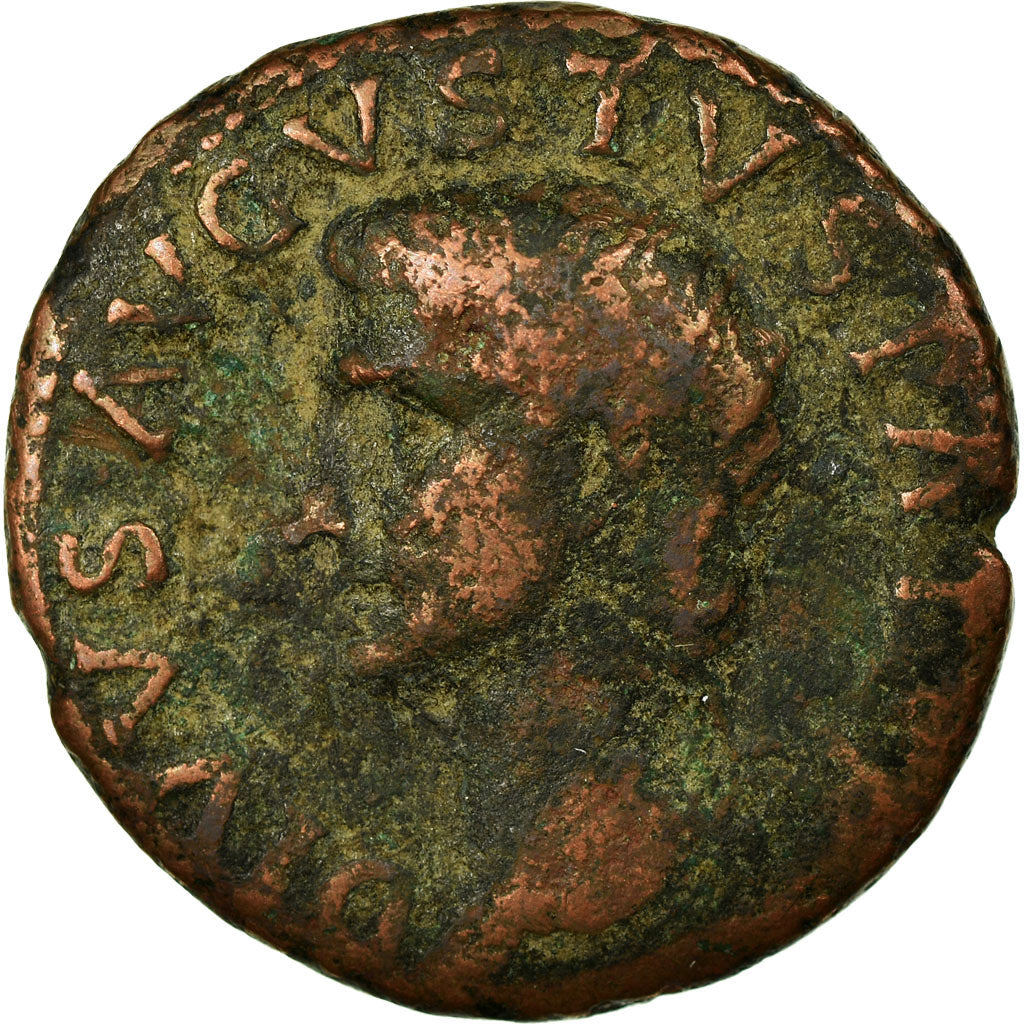Coin, Augustus, As, Rome, VF(20-25), Copper, RIC:81