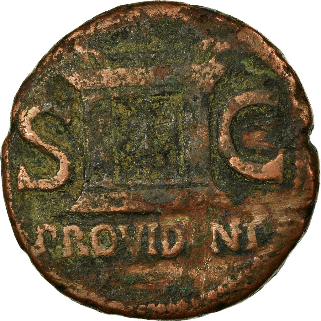 Coin, Augustus, As, Rome, VF(20-25), Copper, RIC:81