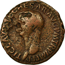 Coin, Claudius, As, 41-50, Roma, VF(30-35), Copper, Cohen:47, RIC:97