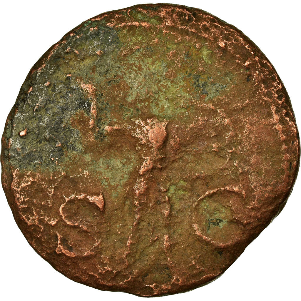 Coin, Claudius, As, 42, Rome, F(12-15), Copper, RIC:100