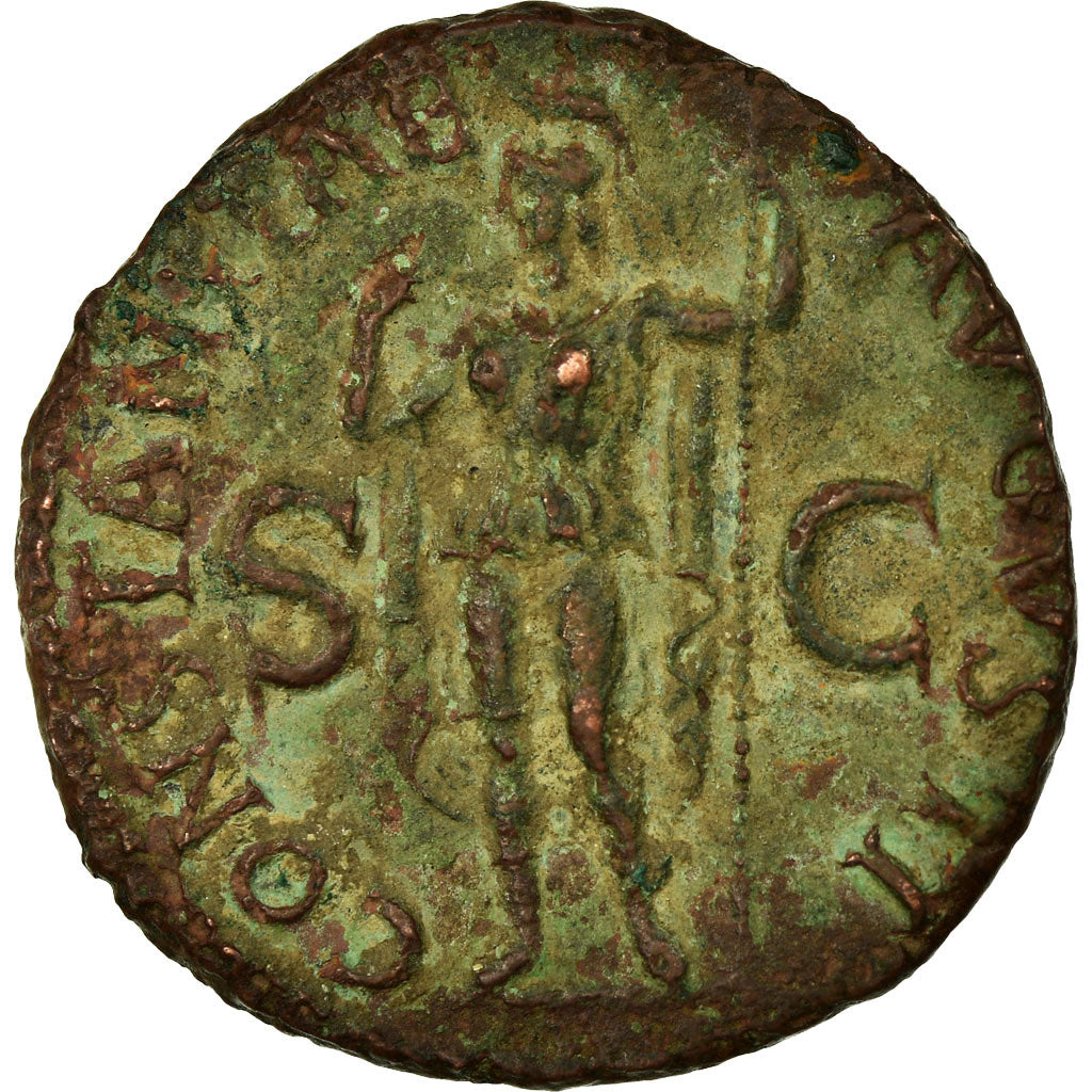 Coin, Claudius, Dupondius, 41-50, Rome, EF(40-45), Bronze, RIC:95