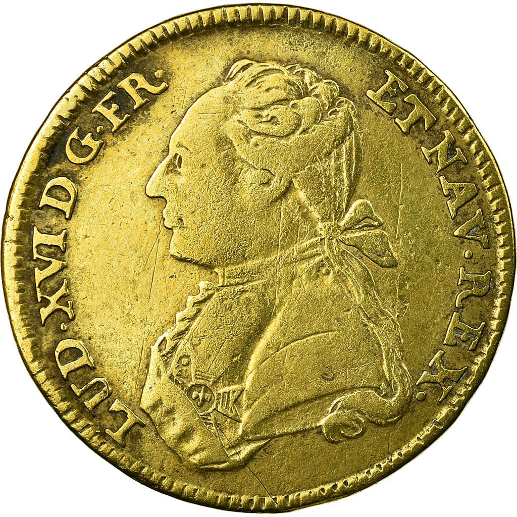 France, Token, Royal, VF(30-35), Brass, Feuardent:13405