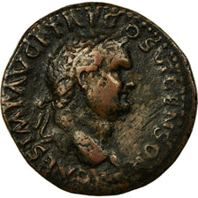 Coin, Titus, As, Roma, VF(30-35), Copper, RIC:1273