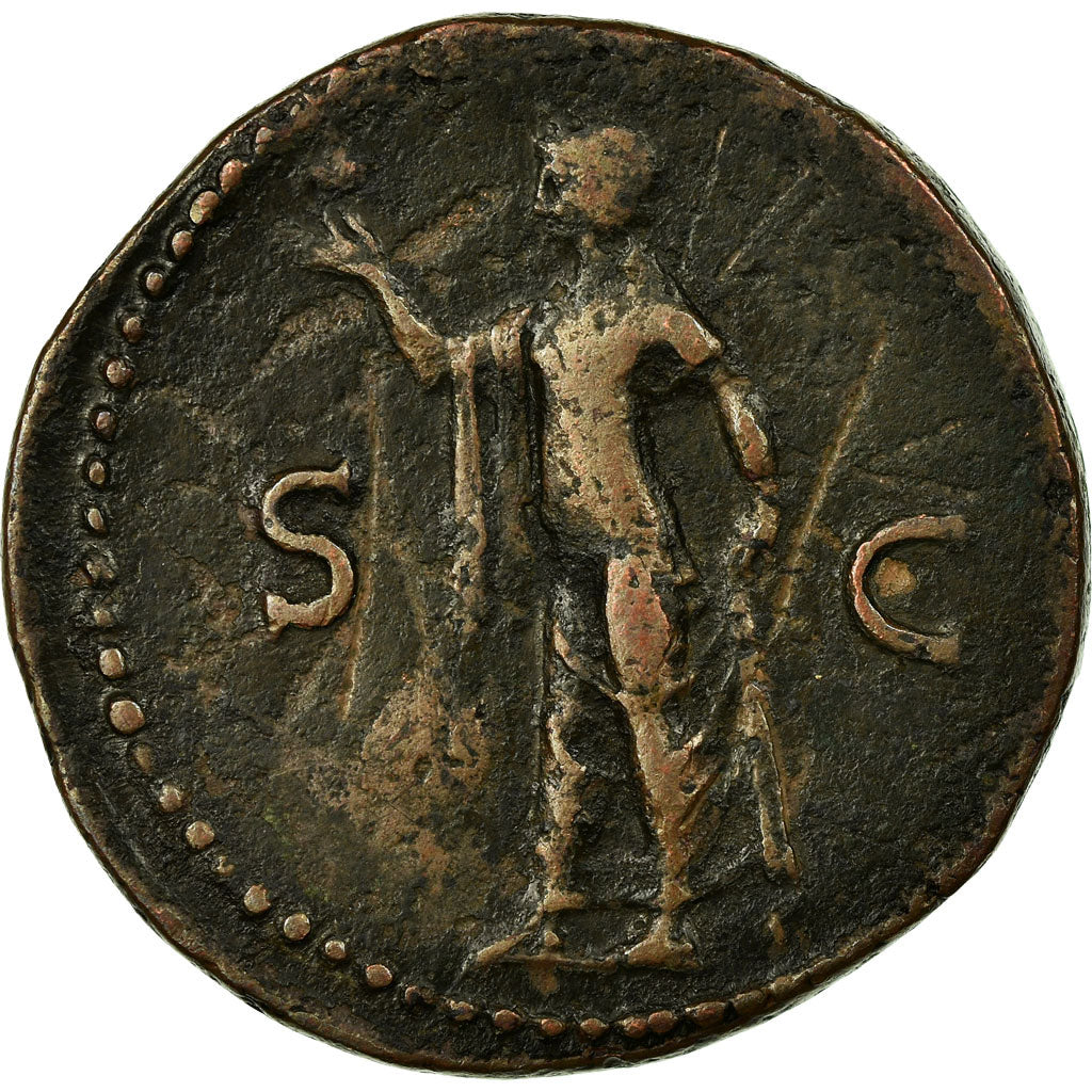 Coin, Titus, As, Roma, VF(30-35), Copper, RIC:1273