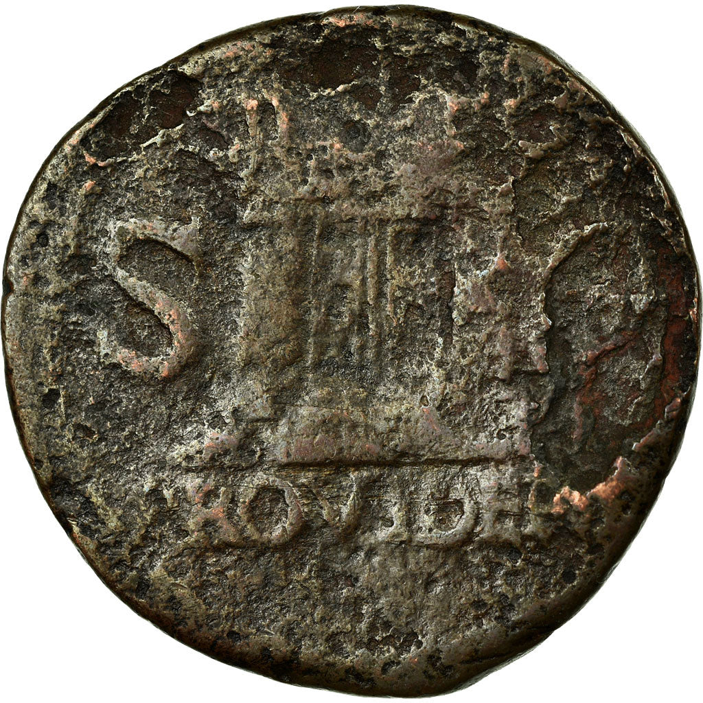 Divus Augustus, As, Struck under Tiberius, Rome, VF(20-25), Bronze, RIC:81