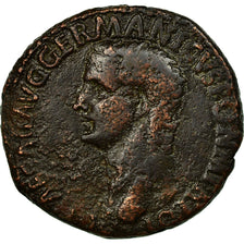Coin, Germanicus, As, 37-38, Rome, VF(30-35), Bronze, RIC:38