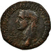 Coin, Germanicus, As, 37-38, Rome, VF(30-35), Bronze, RIC:38
