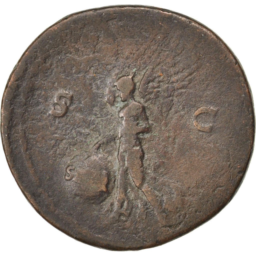 Nero, As, VF(30-35), Copper, Cohen #302, 9.70