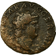 Coin, Nero, As, 66, Roma, VF(20-25), Copper, RIC:347