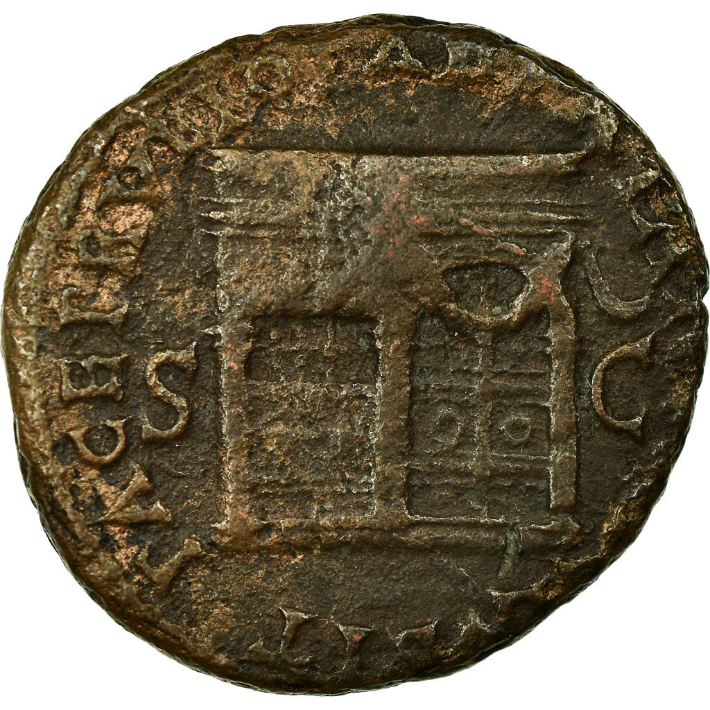 Coin, Nero, As, 66, Roma, VF(20-25), Copper, RIC:347
