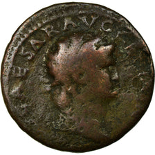 Coin, Nero, As, 66, Roma, F(12-15), Copper, RIC:347