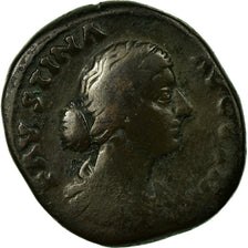 Monnaie, Faustine I, As, Roma, TB, Cuivre