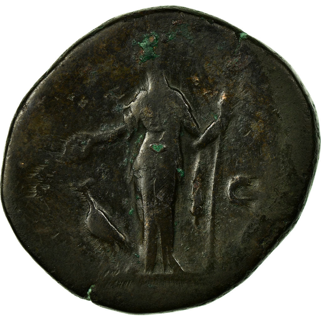 Monnaie, Faustine I, As, Roma, TB, Cuivre