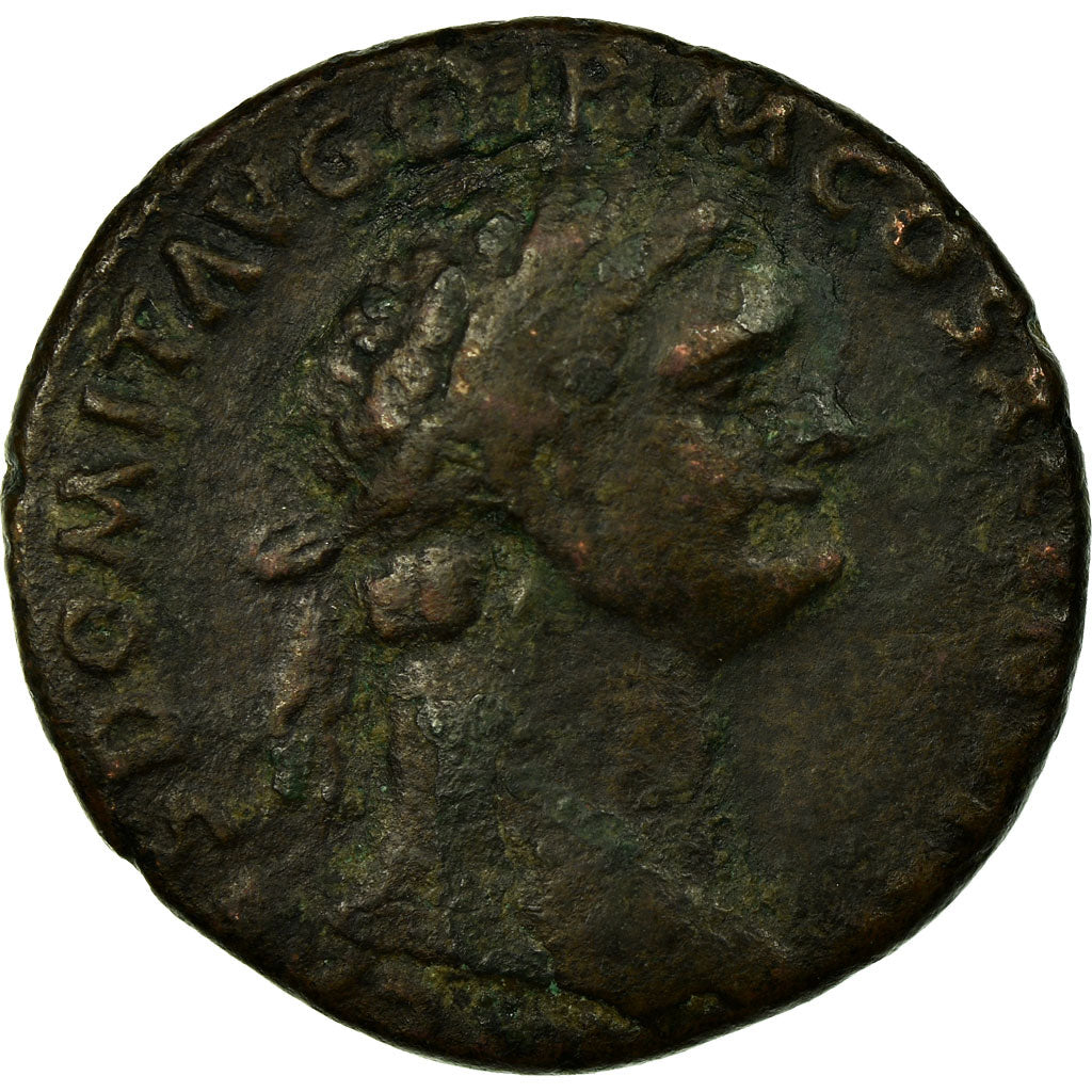 Coin, Domitian, As, 88-89, Rome, VF(20-25), Copper, RIC:650