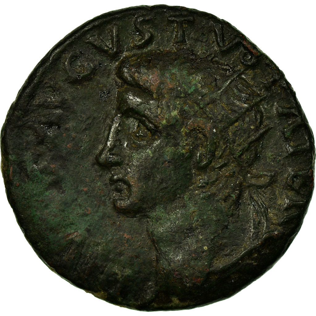 Coin, Augustus, Dupondius, 14, Rome, VF(30-35), Bronze, RIC:81