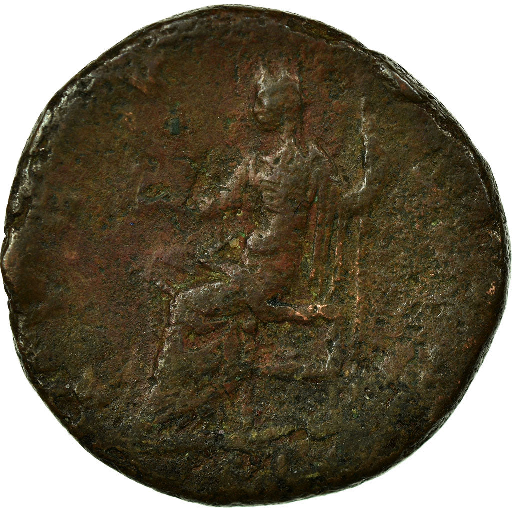 Coin, Faustina I, As, Rome, VF(20-25), Copper