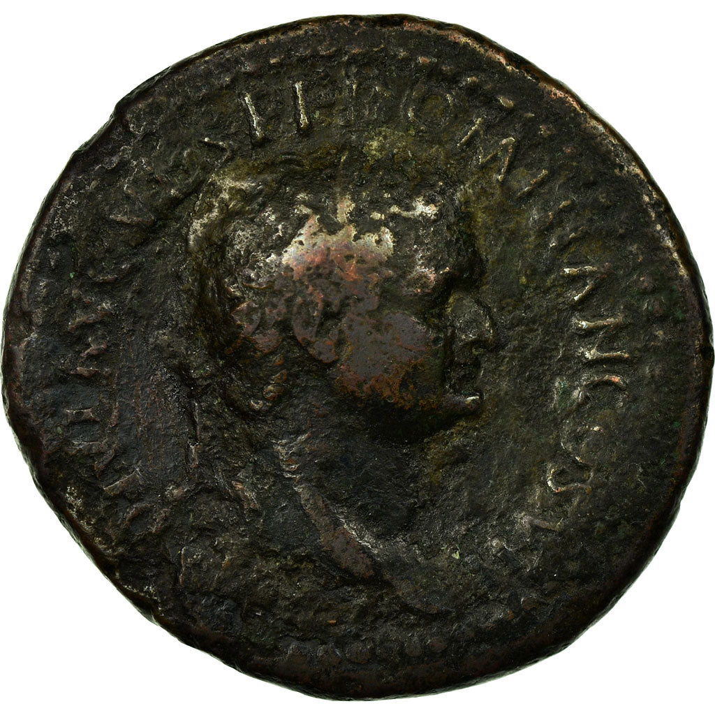 Coin, Domitian, As, Roma, VF(20-25), Copper
