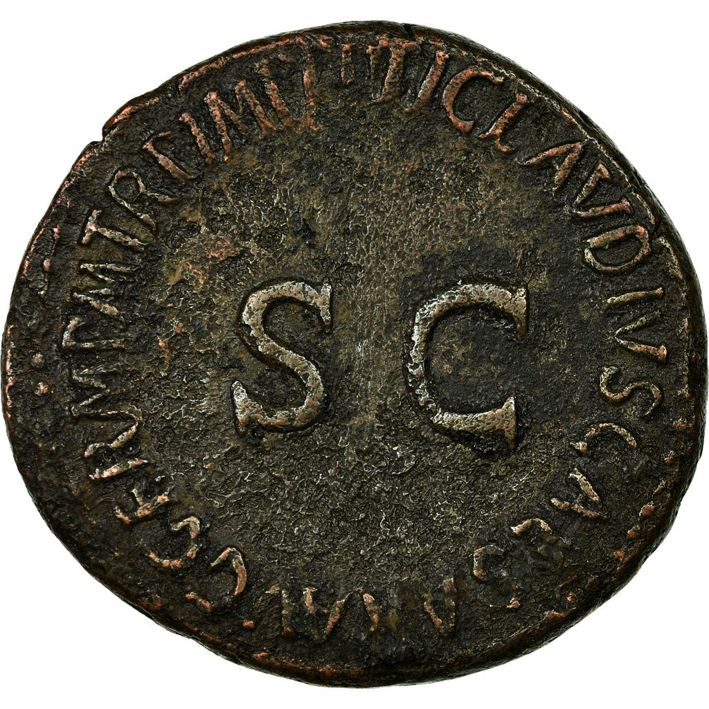 Coin, Germanicus, As, Rome, VF(30-35), Copper, RIC:106