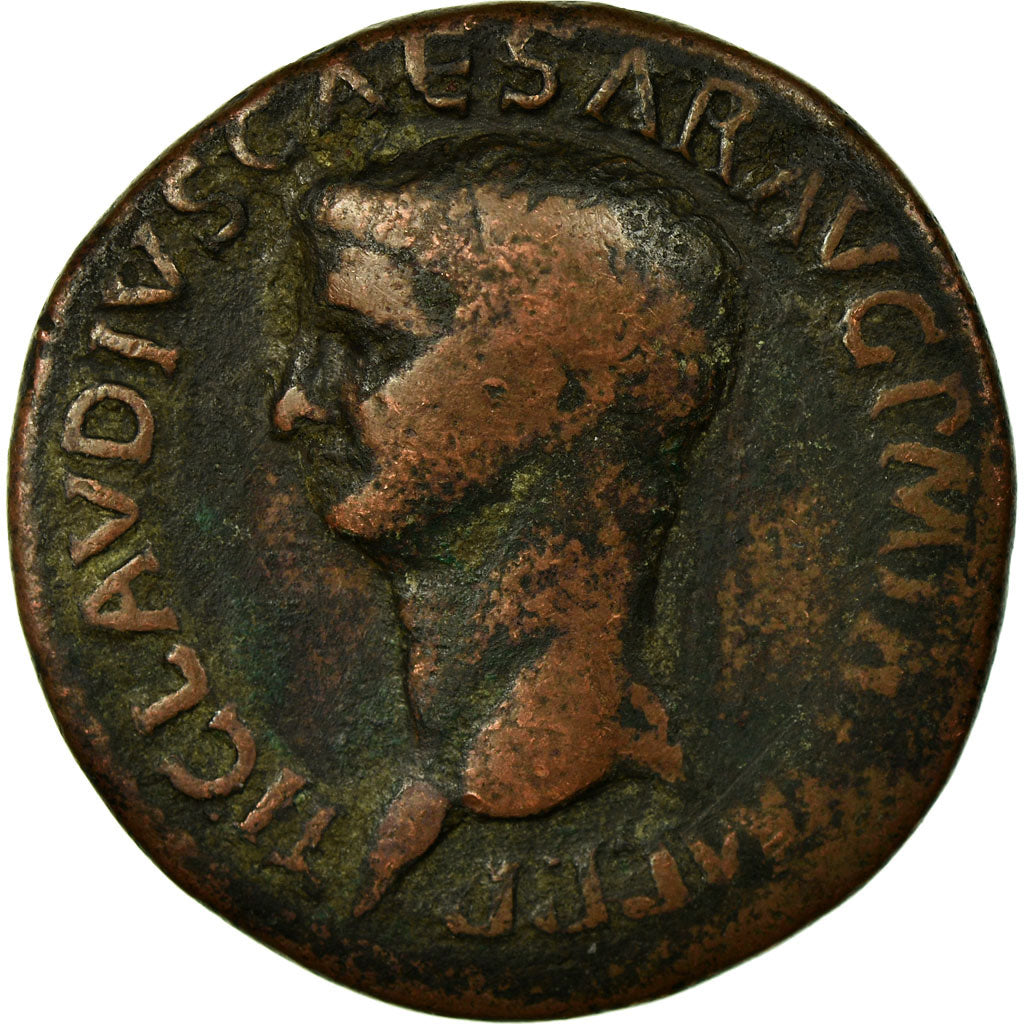Coin, Claudius, As, 41-50, Roma, VF(30-35), Copper, Cohen:47, RIC:97