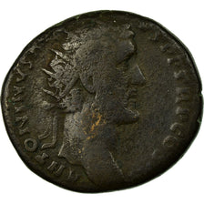 Coin, Antoninus Pius, Dupondius, Roma, VF(30-35), Copper