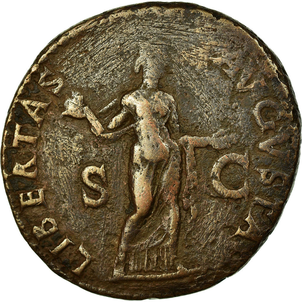Coin, Claudius, As, 41-50, Roma, VF(30-35), Copper, Cohen:47, RIC:97
