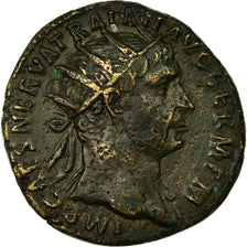 Coin, Trajan, Dupondius, 101, Rome, AU(50-53), Copper, RIC:428