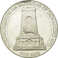 Coin, Bulgaria, 10 Leva, 1978, MS(63), Silver, KM:102