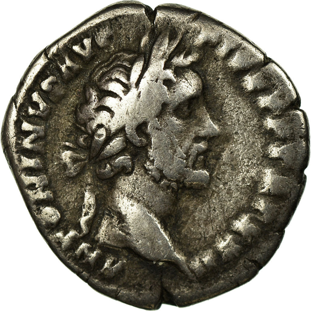 Coin, Antoninus Pius, Denarius, Roma, VF(30-35), Silver, RIC:143