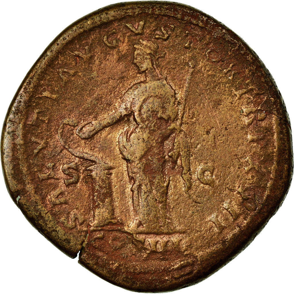 Münze, Marcus Aurelius, Sesterz, S, Kupfer, Cohen:562