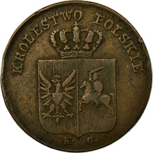 Coin, Poland, Nicholas I, 3 Grosze, 1831, EF(40-45), Copper, KM:120